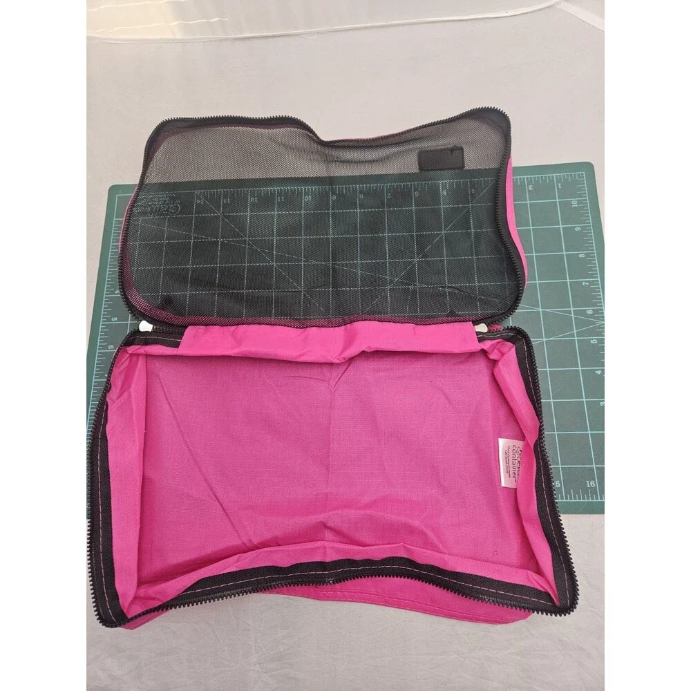 Clever Container Travel Packing Organizer Lot of 2 Pink